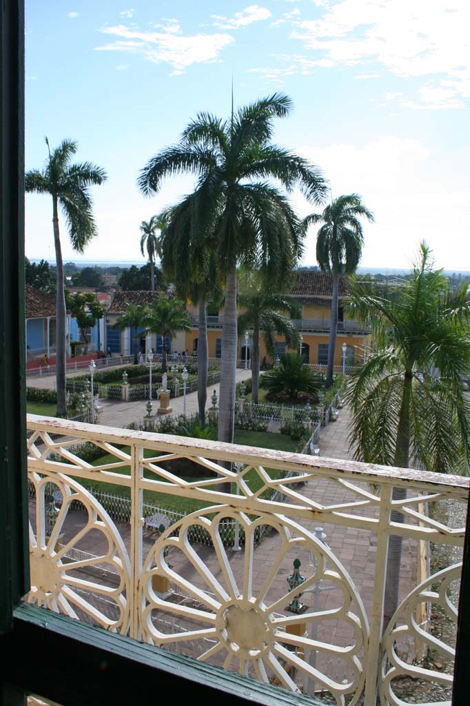 From the upper floor of the <em>Museo Romántico.</em>