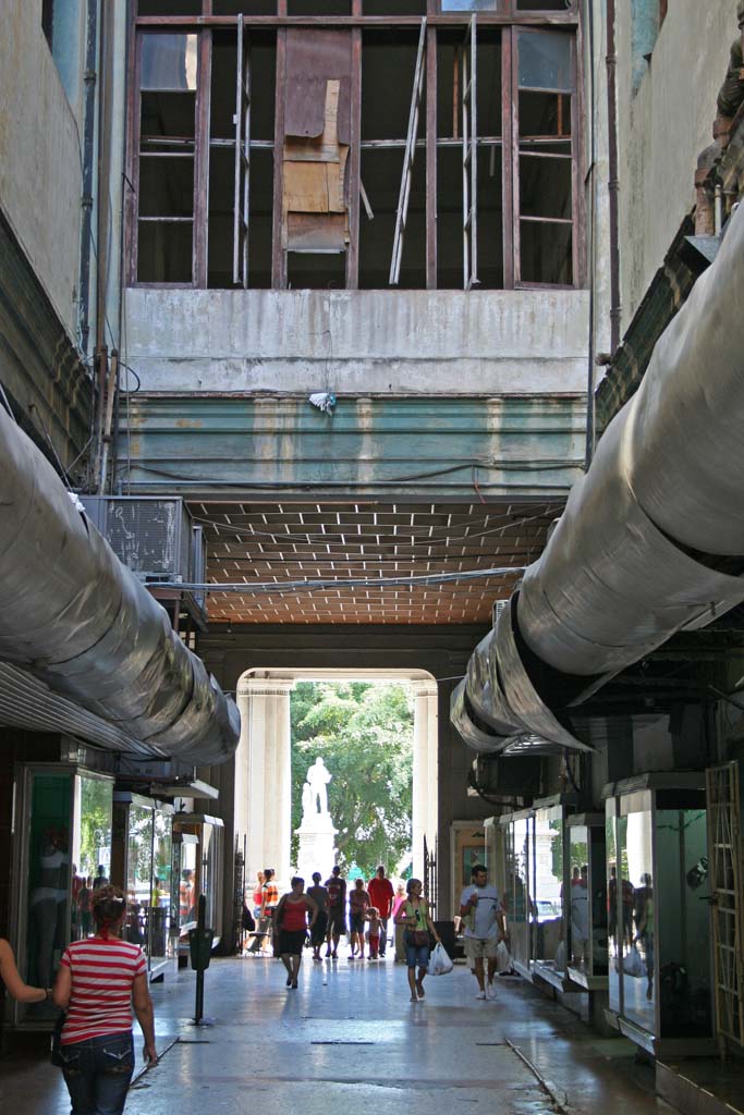 Another part of the same shopping arcade...