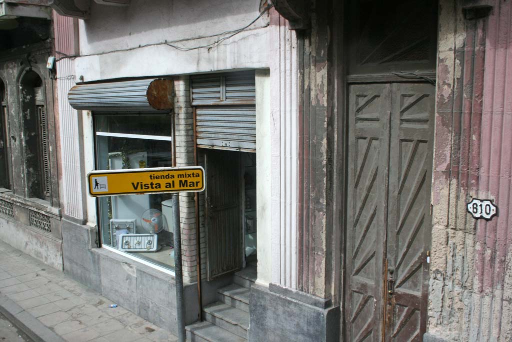 The 'Ocean View' general store.