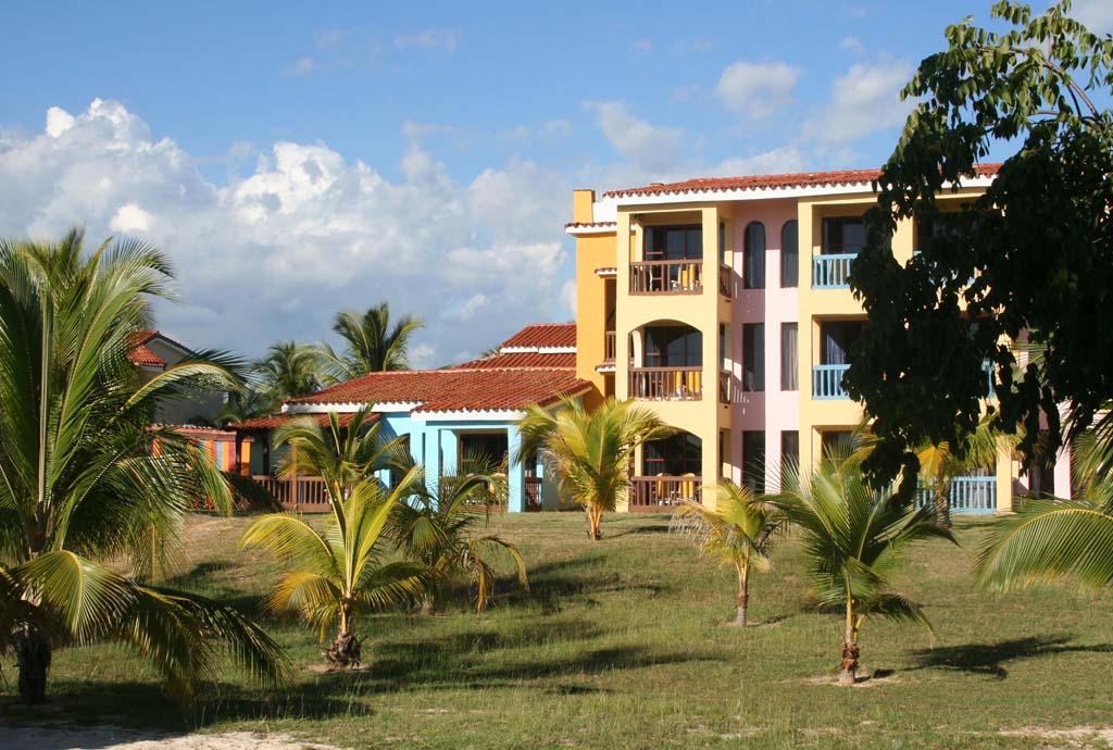 Another part of the complex. We couldn't get in for a closer look without being residents.