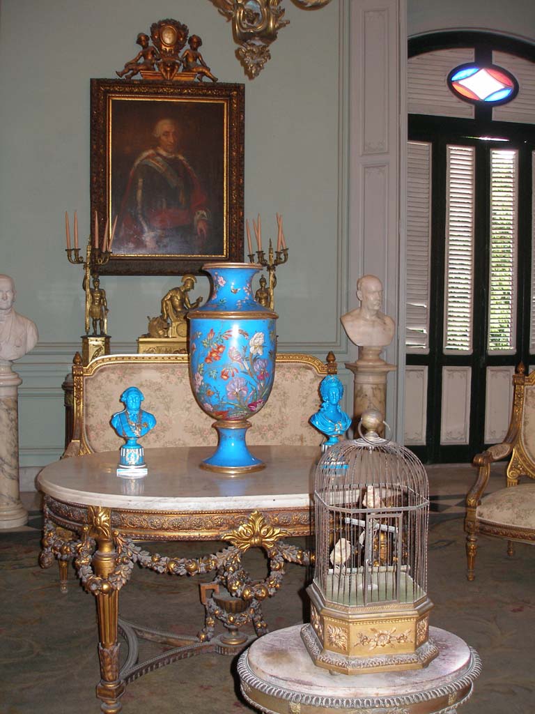 Various exhibits from the colonial era.
