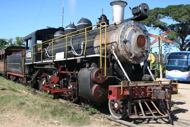 The locomotive that pulled us from Trinidad to the <em>Valle de los Ingenios</em> and back.