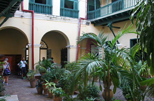 Looking back towards the entrance. Note the drainpipes.