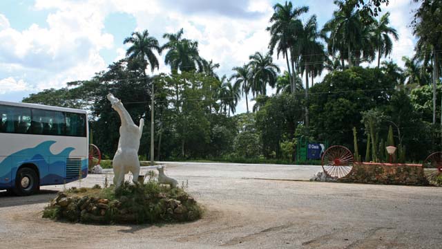 We pulled into <em>El Oasis</em> for a rest stop.