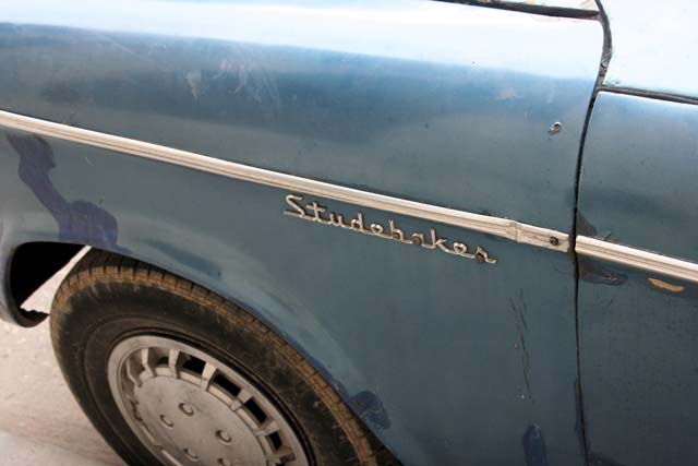 The Studebaker label.