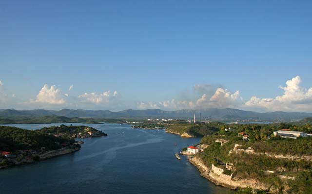 Looking up the estuary.