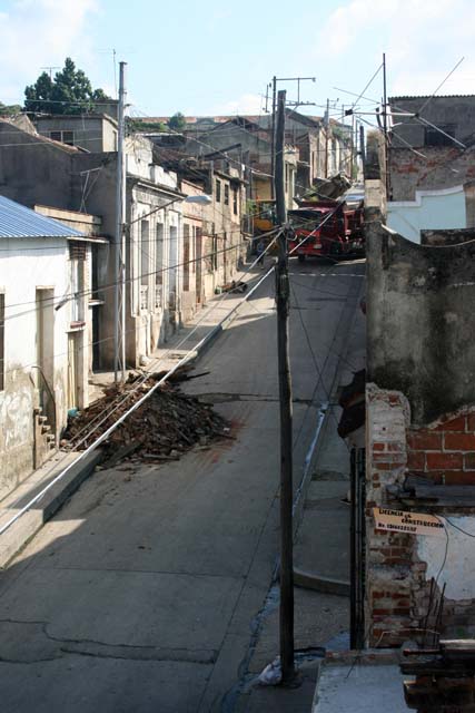 The rubble-collecting operation.