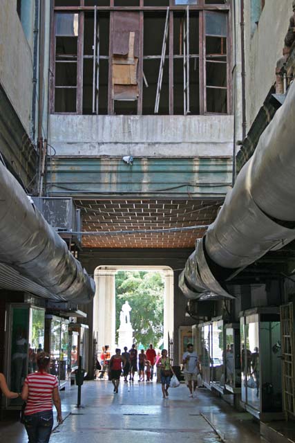Another part of the same shopping arcade...