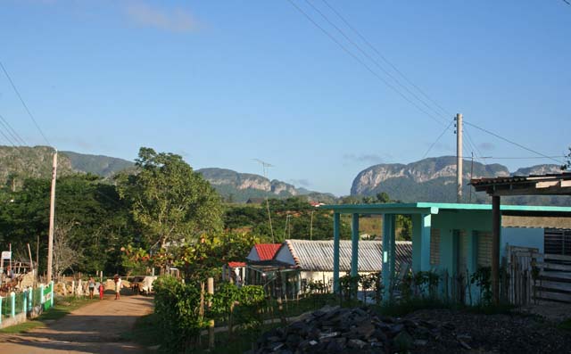 A street in Viñales.