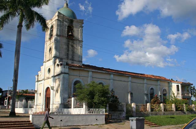 The church from across the street.