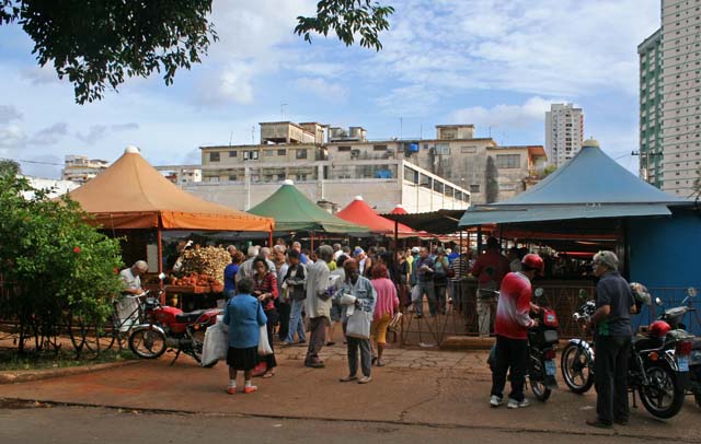 The market from across the road.