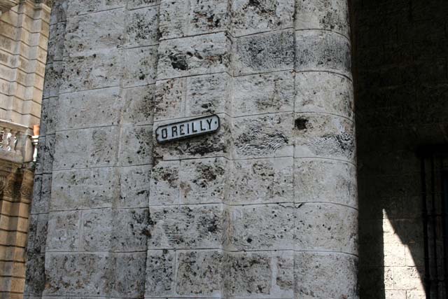Street named after an important figure in Cuba in the 18th century, despite the apparently incongruous name.