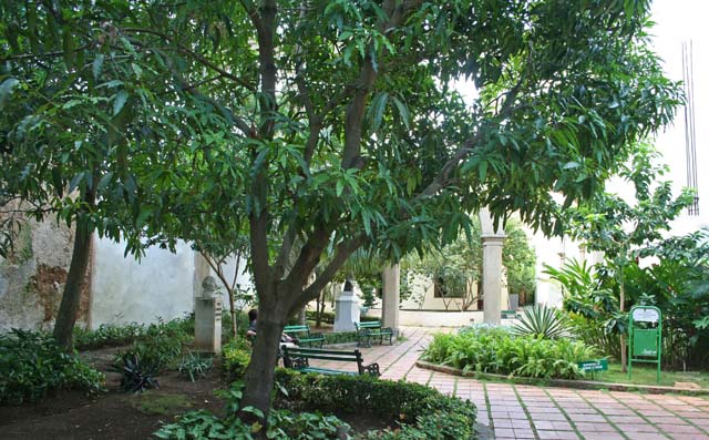 The same park again, with a bust of Hans Christian Andersen.