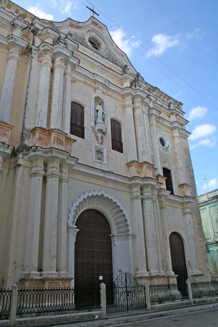 A church away from the main tourist spots.