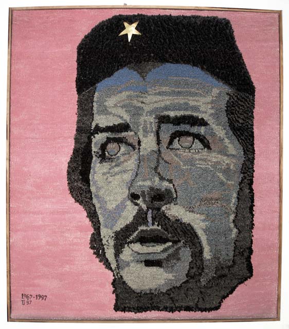 A tapestry of Che in the <em>Museo de la Revolución,</em> Havana