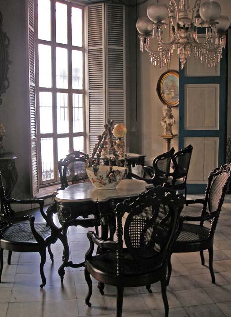 Table-and-chairs groups.