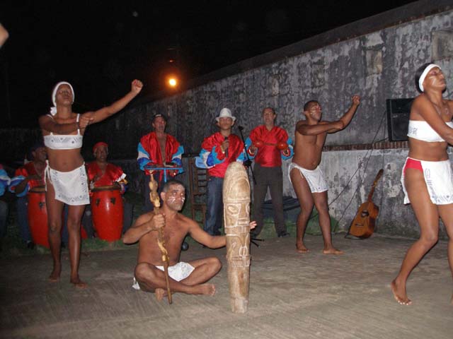 Part of an Afro-Cuban dance display we were privileged to be invited to in Baracoa.