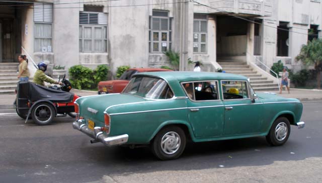 Not sure what this is. It might be Russian or East German. It's in Havana.