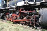 The wheels and coupling rods.