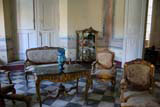 Some colonial-style furniture.