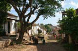 A street at the top end of town.