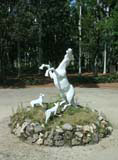 The sculpture at the entrance to El Oasis, our rest stop on the way from Trinidad to Camagüey.