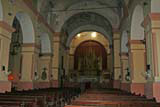 Inside the nave.