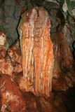 An even streakier stalagmite.