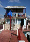 Two of our three roof terraces at Yamil's house where we stayed.