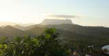 The view inland, towards El Yunque.