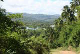 Looking back towards Boca de Miel as we start up the trail.