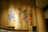 A decoration inside the concert hall (taken rather hurriedly without flash).