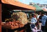 Onions and more onions at the local market.