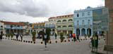 Plaza Vieja, one of the smarter squares in Havana.