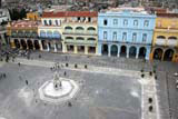 Looking down to the freshly restored Plaza Vieja.