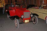A 1922 Ford in a vintage car display in Plaza de los Trabajadores.