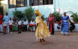 Part of an Afro-Cuban dance performance at the Museo del Carnaval.