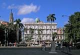 Havana's Hotel Inglaterra from across Parque Central.