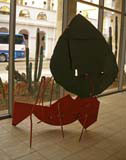 Ant sculpture in the main lobby area.