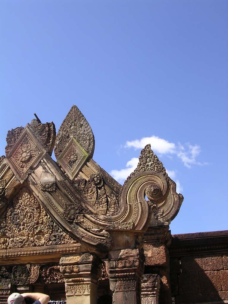 Two exquisite lintels, one behind the other