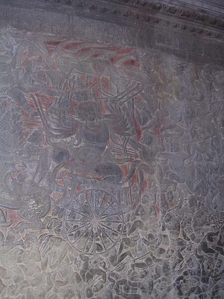 Battle of Lanka: ...10-headed Ravana, seducer of Rama's wife Sita