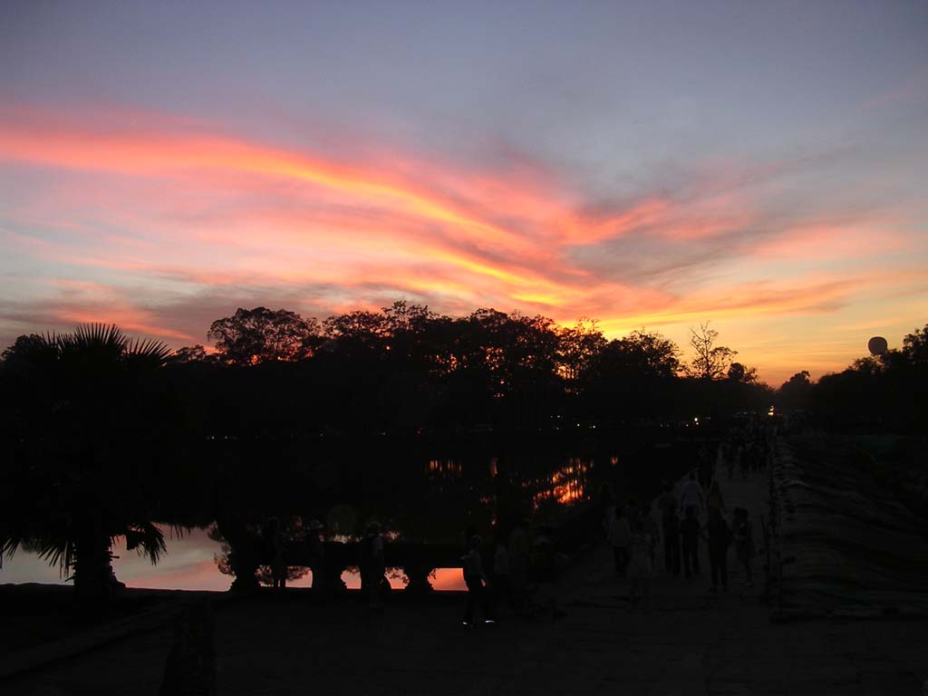 Sunset from the outer causeway