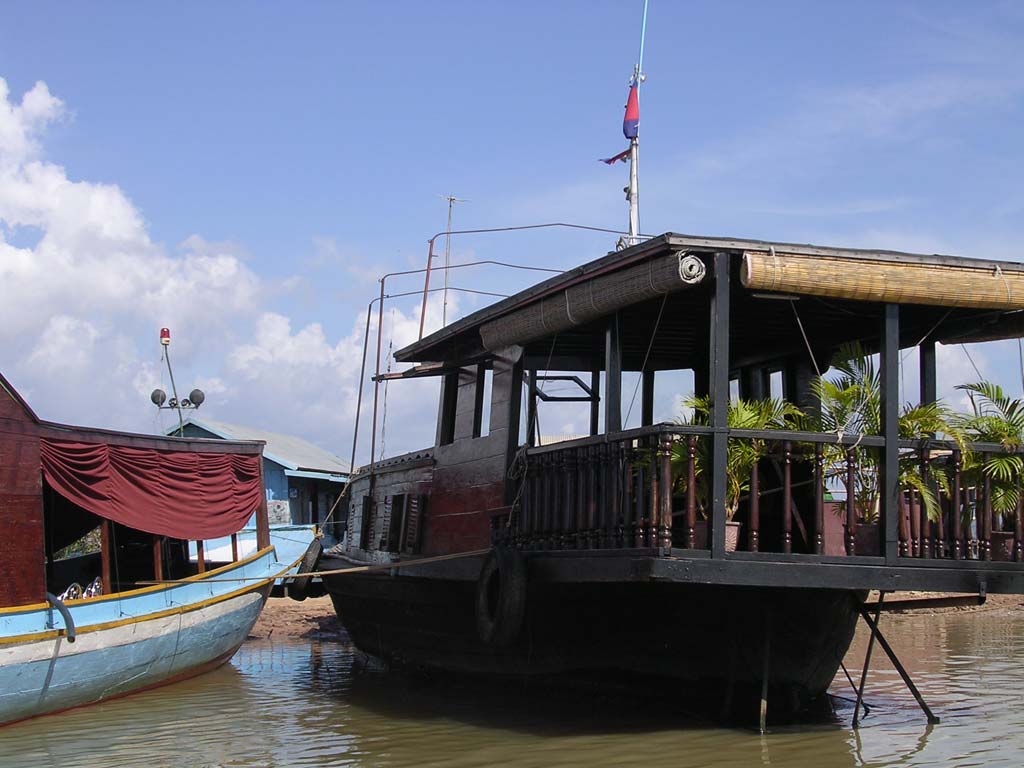 Up-market residence at Chong Kneas, Cambodia