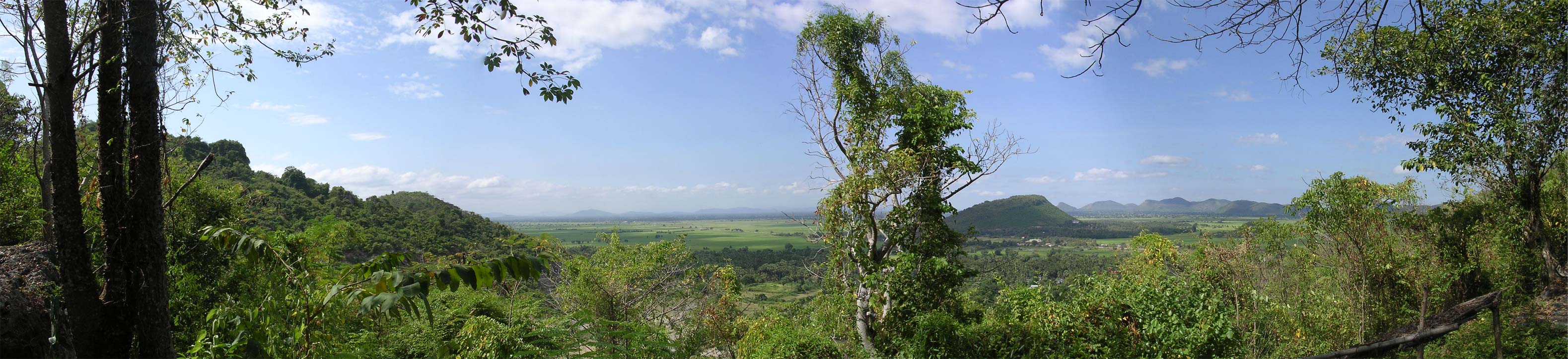 View from near the killing field<br />(composite of 4 photographs)