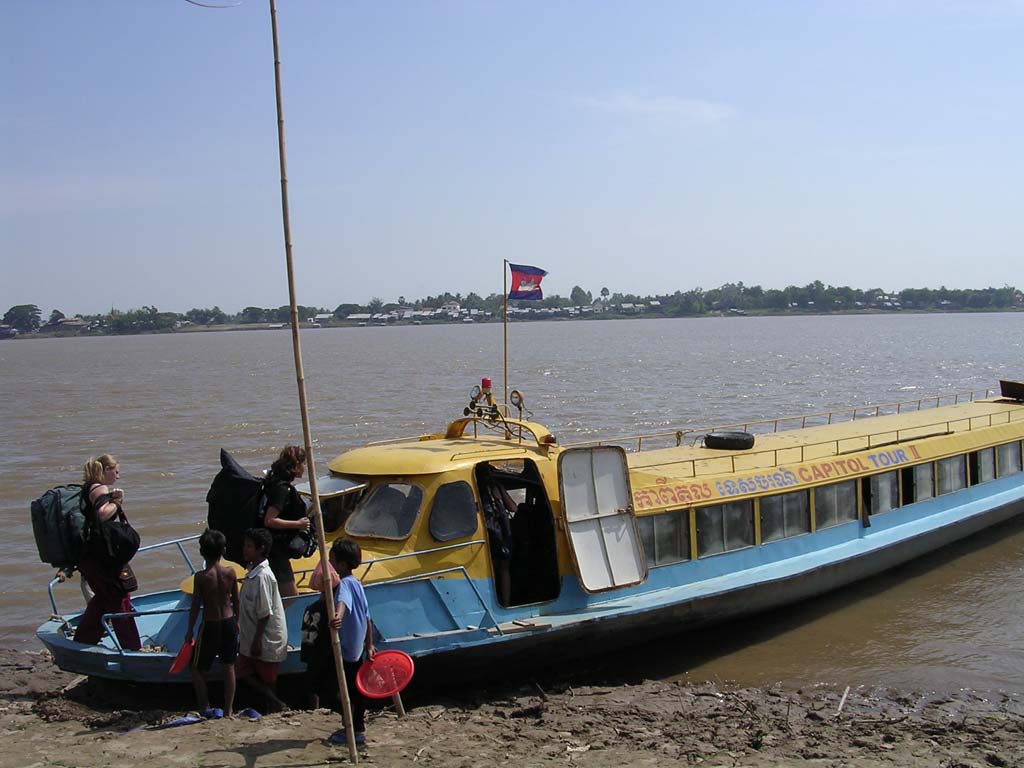 Our boat out of Cambodia