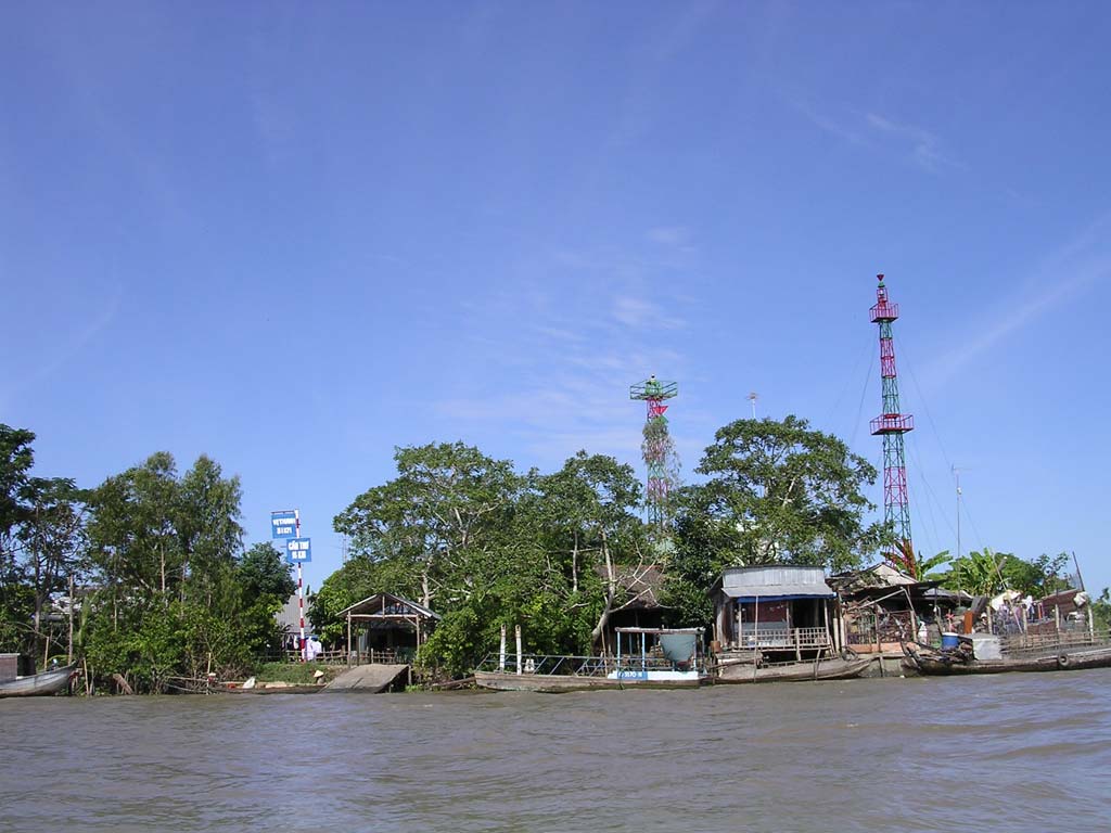 ...and a radio mast