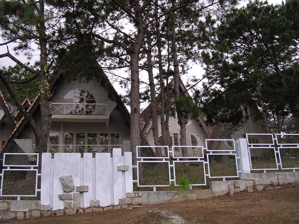 A rather curious set of chalets