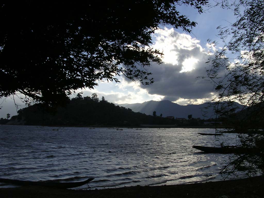 Looking across to the hill where Bao Dai, the last Vietnamese King, had his hunting lodge