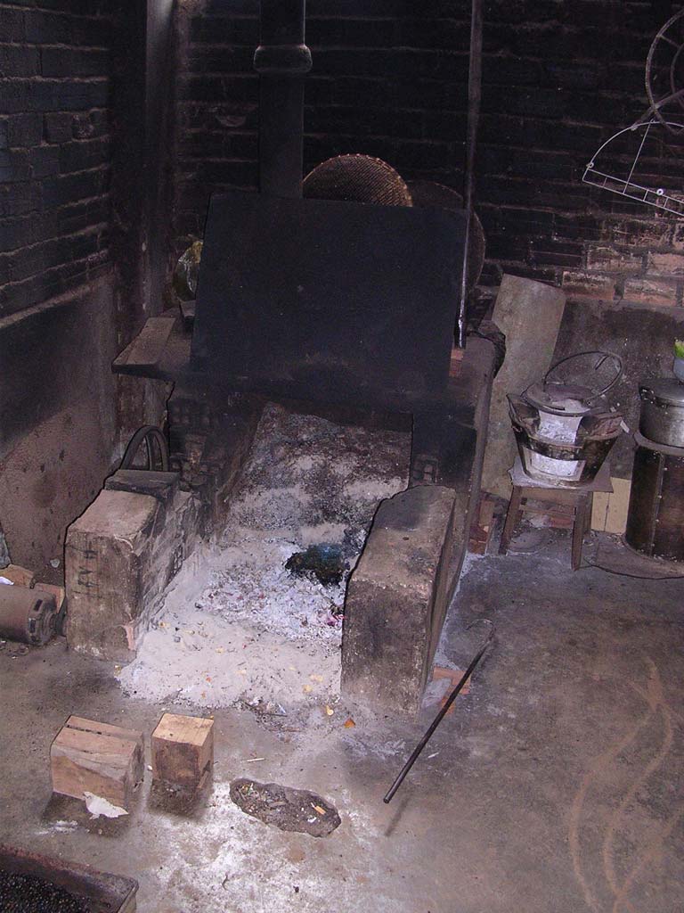 Here's where the beans are roasted