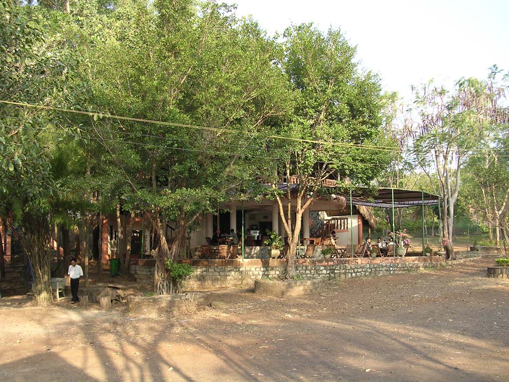 The dining area at the mountain retreat